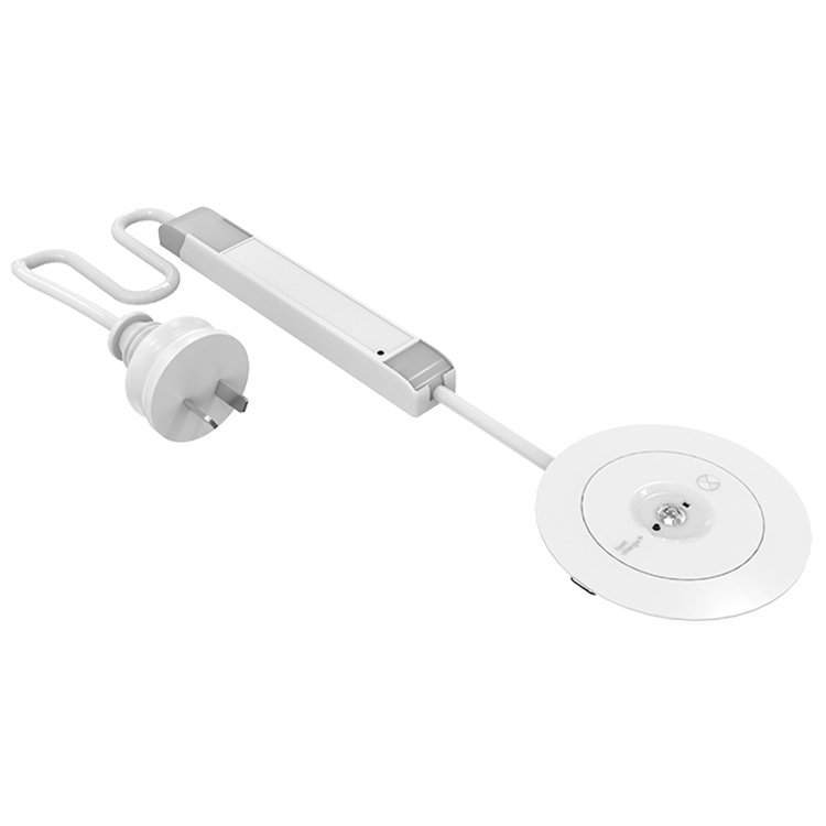 Niet-onderhouden 2W inbouw nood-LED-lamp